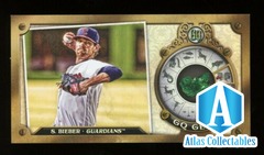 2022 Topps Gypsy Queen Gems Mini #GGM-15 Shane Bieber Cleveland Guardians